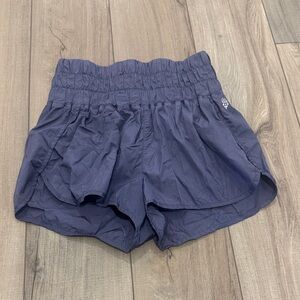 Free People Movement Women's Athletic Shorts in Navy